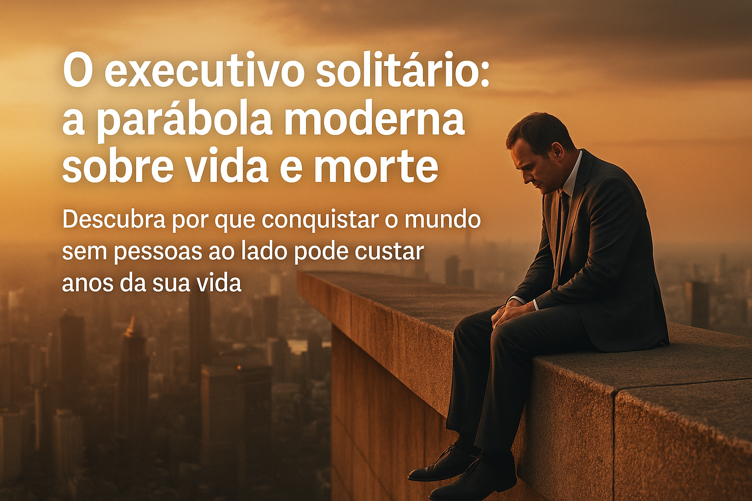 O executivo solitário: a parábola moderna sobre vida e morte